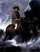Paul Delaroche Bonaparte Crossing the Alps oil painting